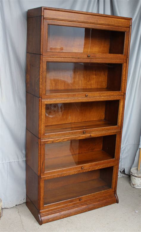 , Size D-8-1/2 and Grade 198 (per maker label). . Barrister bookcase antique for sale
